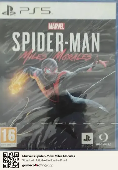 Marvel's Spider-Man: Miles Morales PlayStation 5, Netherlands box front