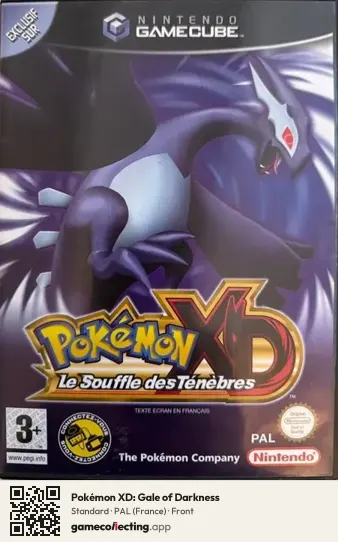 Pokémon XD: Gale of Darkness Nintendo GameCube, France box front