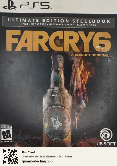 Far Cry 6 PlayStation 5, NTSC box front