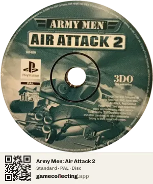Army Men: Air Attack 2 PlayStation, PAL disc