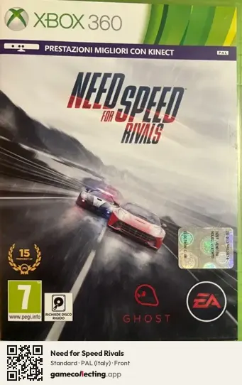 Need for Speed Rivals Xbox 360, Italy box front