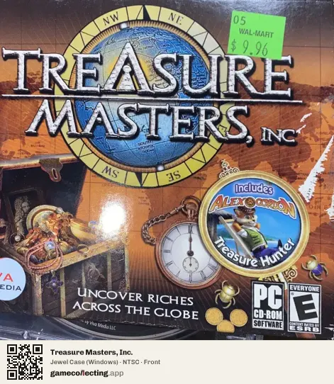 Treasure Masters, Inc. Computer, NTSC box front