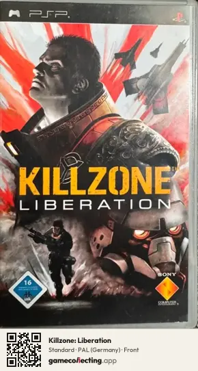 Killzone: Liberation PlayStation Portable, Germany box front