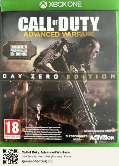 Call of Duty: Advanced Warfare Xbox One, France box front