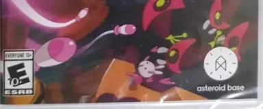 Lovers in a Dangerous Spacetime, the ESRB box on its front