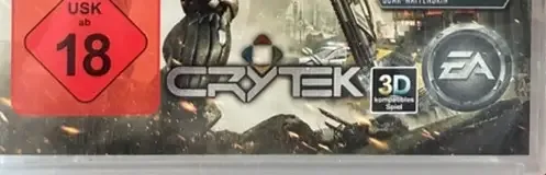 Crysis 2, the USK square on its front