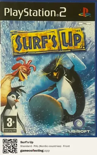 Surf's Up PlayStation 2, Nordic countries box front