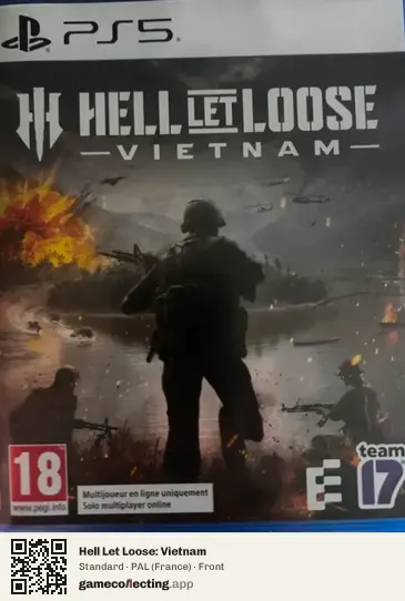 Hell Let Loose: Vietnam PlayStation 5, France box front