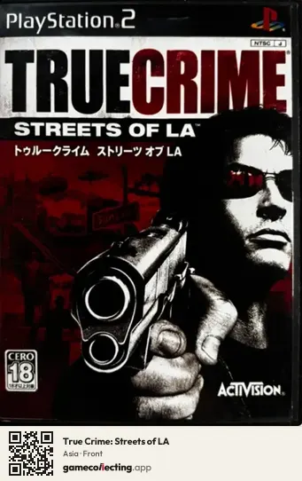 True Crime: Streets of LA PlayStation 2, Asia box front