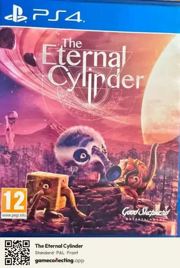 The Eternal Cylinder PlayStation 4, PAL box front