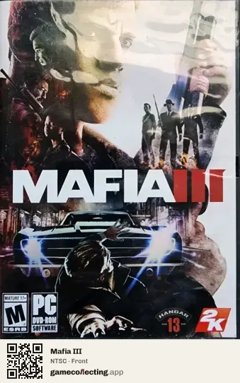 Mafia III Computer, NTSC box front