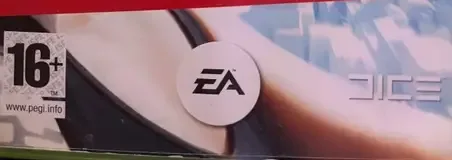 Mirror's Edge, the PEGI square on its front