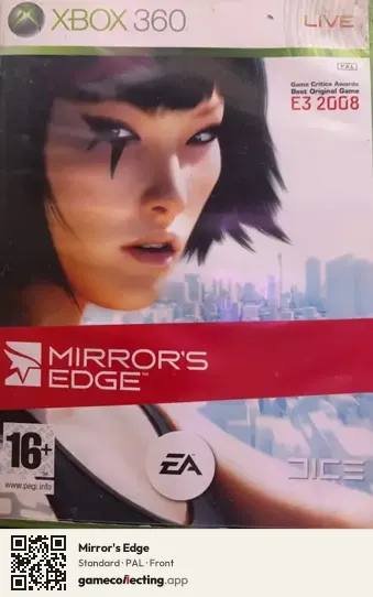 Mirror's Edge Xbox 360, PAL box front