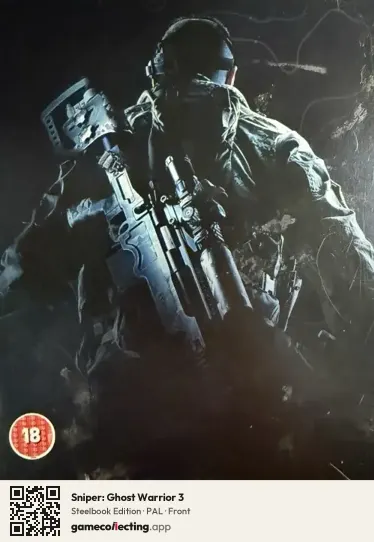Sniper: Ghost Warrior 3 Xbox One, PAL box front