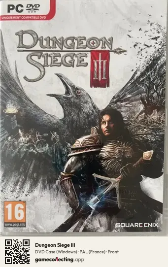 Dungeon Siege III Computer, France box front