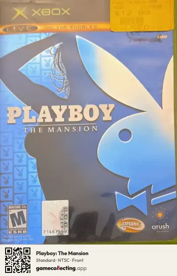 Playboy: The Mansion Xbox, NTSC box front