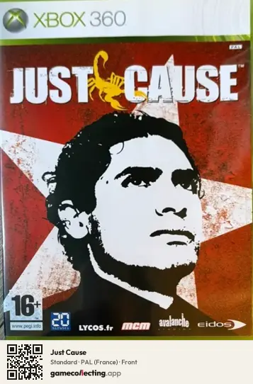 Just Cause Xbox 360, France box front