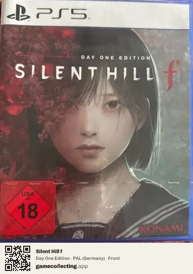 Silent Hill f PlayStation 5, Germany box front