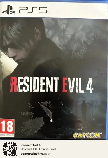 Resident Evil 4 PlayStation 5, France box front