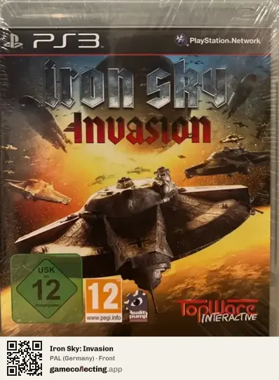 Iron Sky: Invasion PlayStation 3, Germany box front