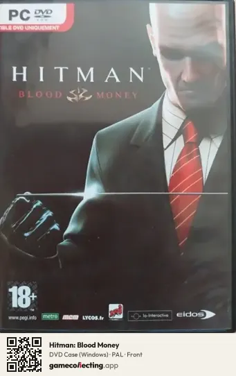 Hitman: Blood Money Computer, PAL box front