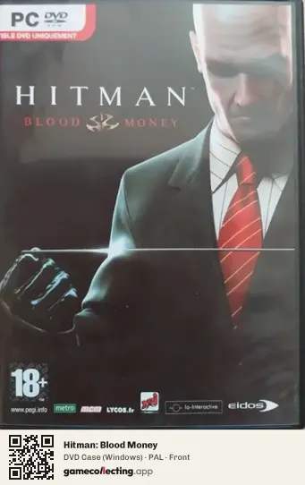 Hitman: Blood Money Computer, PAL box front