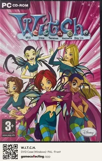W.I.T.C.H. Computer, PAL box front