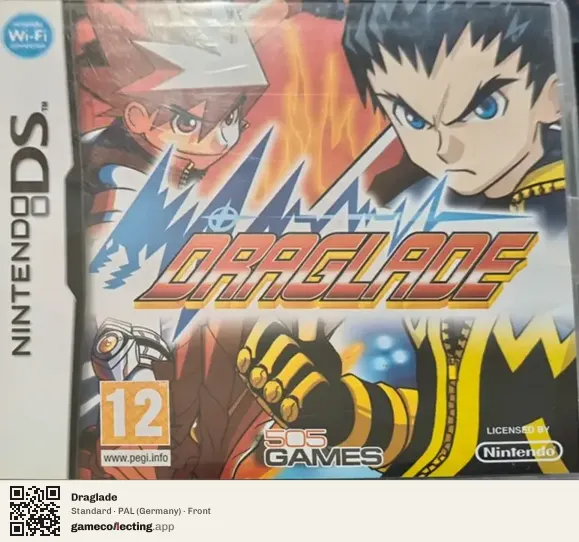Draglade Nintendo DS, Germany box front