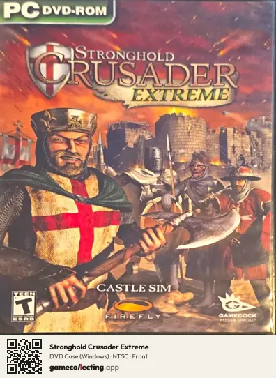 Stronghold Crusader Extreme Computer, NTSC box front
