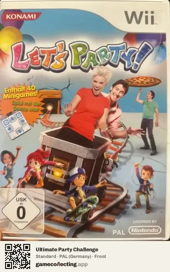 Ultimate Party Challenge Nintendo Wii, Germany box front