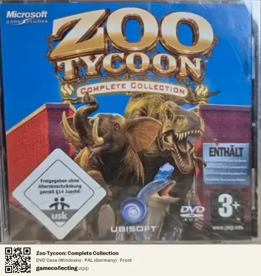Zoo Tycoon: Complete Collection Computer, Germany box front