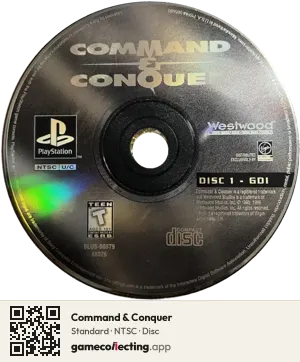 Command & Conquer PlayStation, NTSC disc