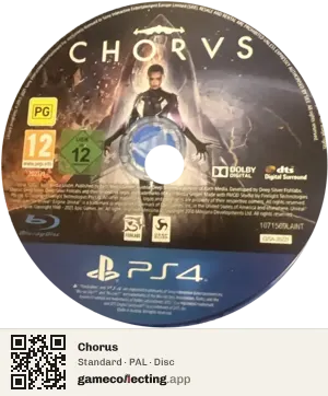 Chorus PlayStation 4, PAL disc