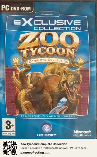 Zoo Tycoon: Complete Collection Computer, France box front
