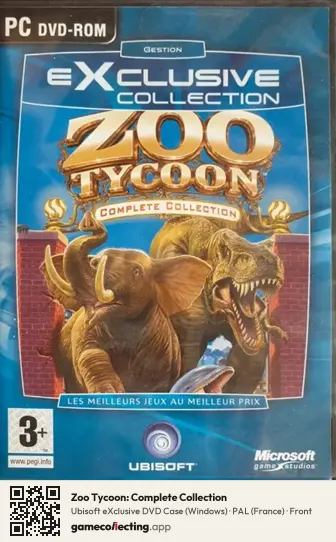 Zoo Tycoon: Complete Collection Computer, France box front