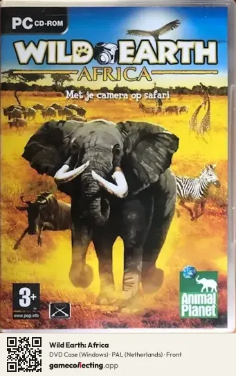 Wild Earth: Africa Computer, Netherlands box front