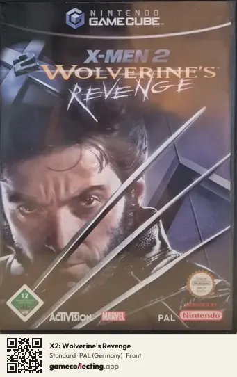 X2: Wolverine's Revenge Nintendo GameCube, Germany box front