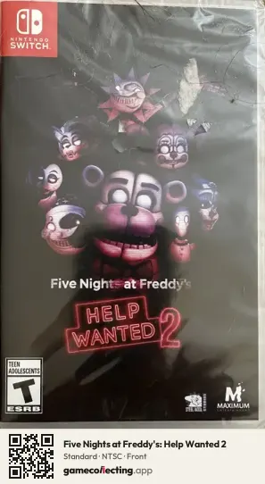 Five Nights at Freddy's: Help Wanted 2 Nintendo Switch, NTSC box front