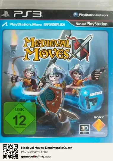 Medieval Moves: Deadmund's Quest PlayStation 3, Germany box front
