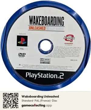 Wakeboarding Unleashed PlayStation 2, PAL disc
