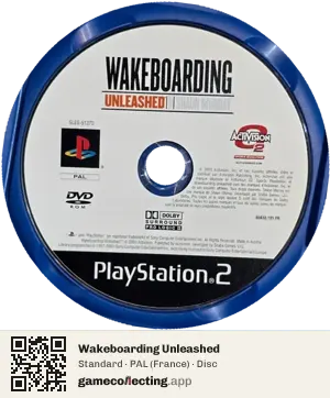 Wakeboarding Unleashed PlayStation 2, PAL disc