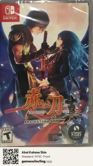 Akai Katana Shin Nintendo Switch, NTSC box front