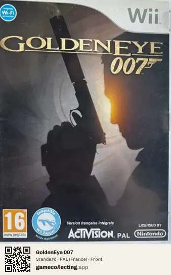 GoldenEye 007 Nintendo Wii, France box front
