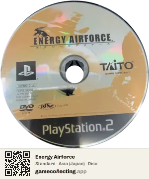 Energy Airforce PlayStation 2, Asia disc