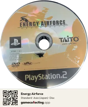 Energy Airforce PlayStation 2, Asia disc