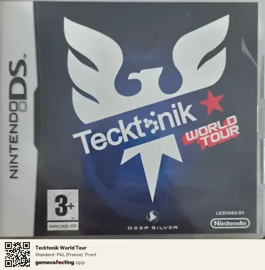 Tecktonik World Tour Nintendo DS, France box front