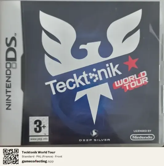 Tecktonik World Tour Nintendo DS, France box front