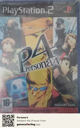 Persona 4 PlayStation 2, France box front