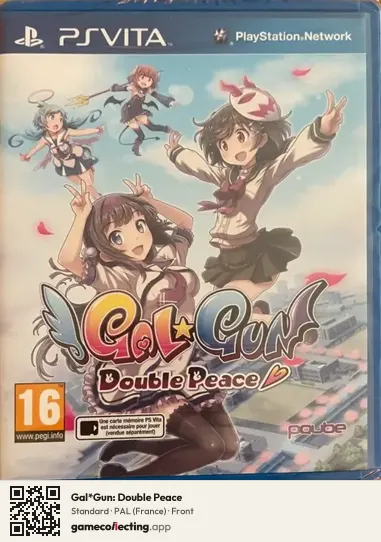 Gal*Gun: Double Peace PlayStation Vita, France box front