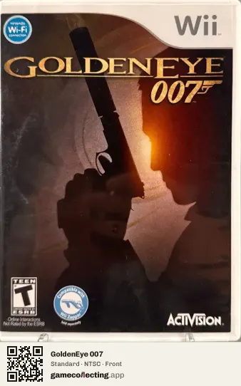 GoldenEye 007 Nintendo Wii, NTSC box front